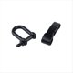 thumbnail image 4 of 10 Piezas de Hebilla de Grillete de Pulsera de Paracord, de Grillete de de Clip de Grillete D Ajustable para Pulsera de Supervivencia Negro, 4 of 5