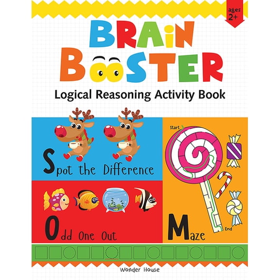 Preschool Activity Books Brain Booster: Logical Reasoning, (Paperback)