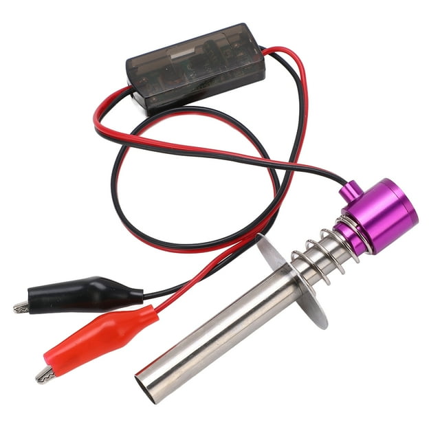 Encendedor de coche RC 6-12V EncendEncendedor de coche RC, fuerte operación Simple fuerte compatibilidad encendedor de bujía incandescente electrónico para modelo de coche para modelo d