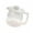 Clear, variant on SDFGTstore Silicone Coffee Maker Oven Dishwasher Safe Coffee Maker for Home Travel Camping