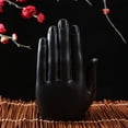 thumbnail image 2 of Estatua vintage de Buda tailandés hecha a mano en resina, 18 cm, 2 of 3