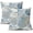 Coral Starfish, variant on Nautical Coastal Throw Pillow Covers 18X18 Inch Set of 2 Ocean Seashell Coral Starfish Decorative Pillow Cases Summer Beach Blue Gray Beige Pillow Covers Modern Home Decor For Living Room Couch