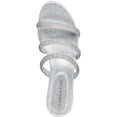 thumbnail image 3 of Charter Club Womens Sunnyy Rhinestone Glitter Slide Sandals, 3 of 3
