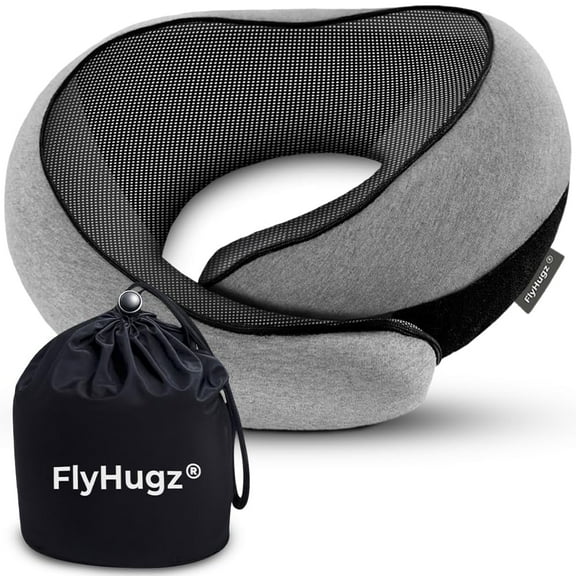 Neck Pillow Memory Foam Airplane Travel Comfortable Washable Cover Plane Neck Support Pillow For Neck Sleeping