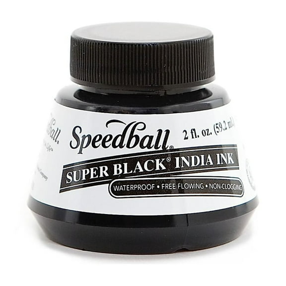 Super Black India Ink [Pack of 3]