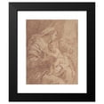 thumbnail image 2 of Gaetano Gandolfi 15x18 Black Modern Framed Museum Art Print Titled - The Holy Family (1734-1802), 2 of 5