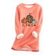 thumbnail image 4 of Ichuanyi liquidación mujer gruesa sudadera de vellón de manga larga estampado de manga ICHUANYI WER202308181973, 4 of 4