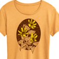 thumbnail image 3 of Instant Message - Window Pane Wildflowers - Women's Short Sleeve Graphic T-Shirt, 3 of 7