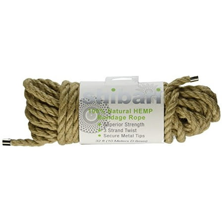Natural Hemp Rope Toy - Shibari Natural Hemp Bondage Rope 10m