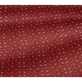 thumbnail image 4 of oneOone Tissu Jersey Coton Rouge Géométrique Bandhani Matériel de Robe Tissu Imprimé Tissu au Mètre 58 Pouces de Large, 4 of 4