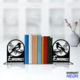 thumbnail image 4 of Handmadetneonsign Magpie Metal Bookends, Magpie Bird Name Bookend, Bird Table Bookshelf Decor 044949, 4 of 4