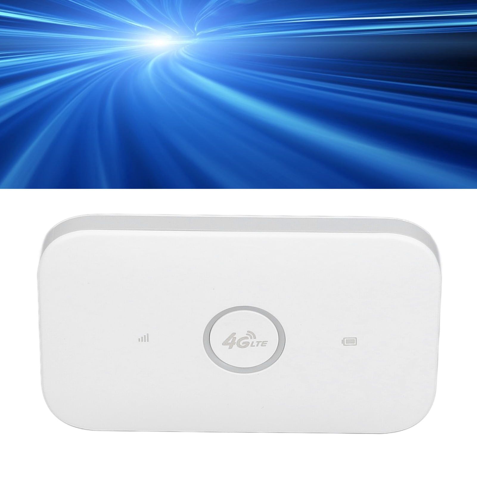 Portable WiFi Device, Mobile Hotspot SIM Card Slot Support 10 Users Micro USB 300Mbps  for Travel