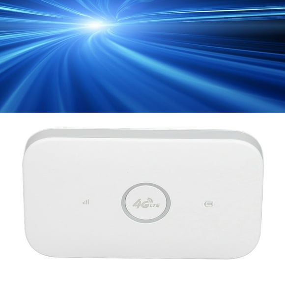Portable WiFi Device, Mobile Hotspot SIM Card Slot Support 10 Users Micro USB 300Mbps for Travel