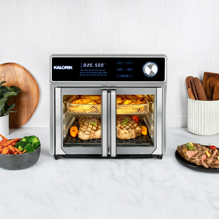 Kalorik 26-Quart Digital Maxx Air Fryer Oven - Stainless Steel - 9733571