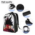 thumbnail image 3 of Hunter × Hunter Backpack, Large Capacity Bookbag For College Travel, 16.1x11.8x6.5 Inch, 3 of 8