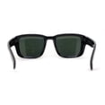 thumbnail image 4 of Kush Vented Side Visor Horn Rim Color Mirror Plastic Sunglasses Red Logo Orange Mirror, 4 of 4