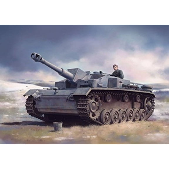 Dragon 6834 WWII German 10.5cm StuH.42 Ausf.E/F 1/35 Scale Plastic Model Kit