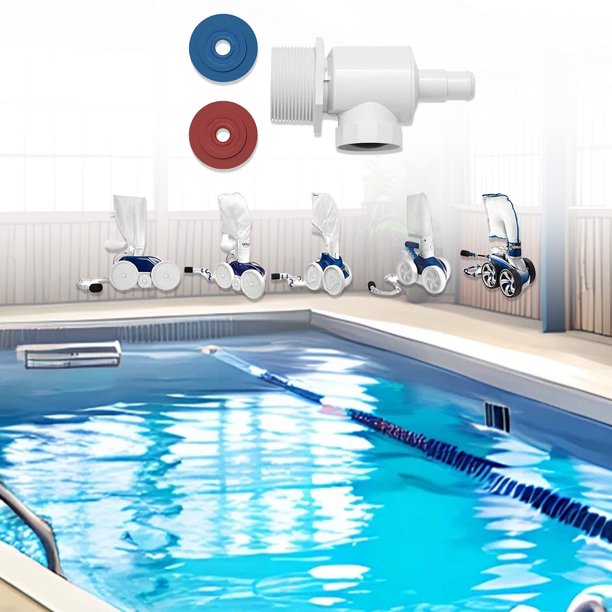 Conjunto de conector UWF 9-100-9001, conjunto de conector de montaje de pared Universal para Zodiac Polaris 380 280 180, piezas de limpiador de piscinas