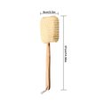 thumbnail image 4 of Cateissary Depurador de baño Esponja de sisal Cepillo de ducha Mango largo Depurador de masaje de espalda Herramienta de de baño, 1pc Type3 NO3, 4 of 6