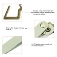 thumbnail image 4 of PU Cuero S Estante Ganchos Camping Gancho Percha Metal Exterior Accesorios para Colgar Ollas Sartenes Utensilios, Verde Paquete de 4, 4 of 6