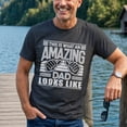 thumbnail image 4 of Jollimate Amazing Dad Shirt, Best Dad Shirt, New Dad Shirt, Dad Birthday Gift, Gift For Dad, 4 of 6