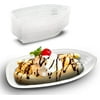 MT Products 8 oz Banana Split Boats/Ice Cream Sundae Bowls - Pack of 30