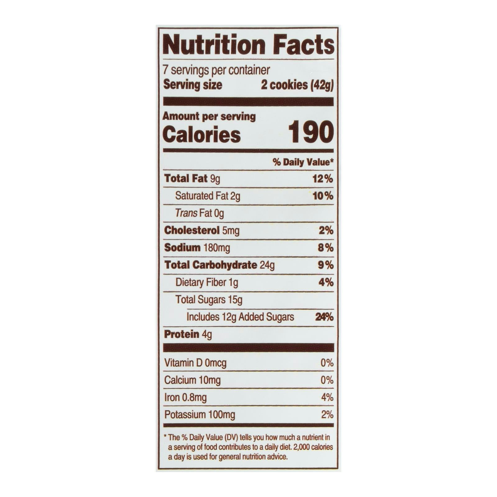MATTS COOKIES COOKIES PEANUT BUTTER 10.5 OZ - Pack of 6