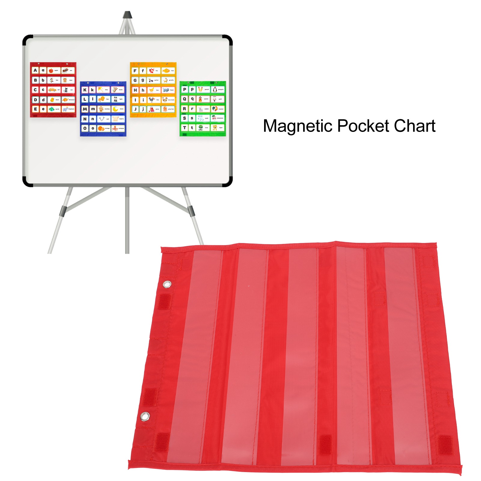 Tableau De Poche Standard Avec 96 Cartes - Organisation Classe, Tâches Groupes, Démonstrations, Nylon - 12