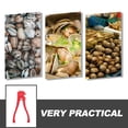 thumbnail image 2 of Milisten 2Pcs Clam Openers Professional Seafood Clamps Simple Restaurant Oyster Shellers (Random Style), 2 of 6