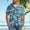 Blue C, variant on SGFCWSX Mens Hawaiian Shirt Printed Short Sleeve Button Up Casual Tropical Beach Shirt for Summer Vacation Blue Size 2XL