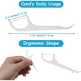thumbnail image 4 of 2000 Dental Floss Picks, adult toothpicks dental floss for dental cleaning and oral care home travel dental floss picks set disposable floss suitable for hotel restaurants parties office use, 4 of 4