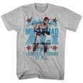 thumbnail image 3 of Muhammad Ali Overlay Gray Heather Adult T-Shirt, 3 of 3
