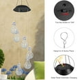 thumbnail image 5 of Daiosportswear New Solar LED Wind Chime,Outdoor Bulb Courtyard Light,27.6x4.9in,6-LED,Four Colors,Solar Powered,Auto On/off,Garden/Yard Decor,6-8H Lighting,Wind-Activated,Indoor/Outdoor Use, 5 of 9