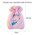 thumbnail image 2 of Bolsa calentadora de manos con bordado de dibujos animados, bolsas de agua caliente con relleno de agua de felpa (estilo E) Likrtyny Libre de BPA, 2 of 8
