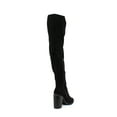 thumbnail image 3 of Bar III Womens Diandra Fabric Closed Toe Over Knee Fashion Boots, 3 of 8
