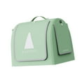 thumbnail image 3 of FITYLE Acrylic Villa Bird Cage Portable Hamster Cage for Birds Parrotlets Parakeets Green, 3 of 9