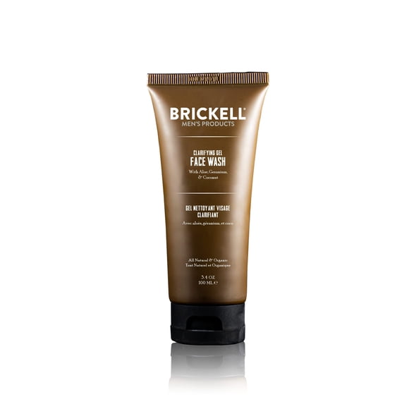 Gel clarificador para hombre Face Wash Brickell para piel grasa, 100 ml