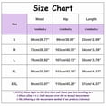 thumbnail image 4 of SOFTCCLO Shorts for Women Solid Satin Lace Shorts Elastic Waist Mini Casual Womens Shorts Black L, 4 of 5