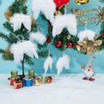 thumbnail image 4 of 1set 15pcs 5 style Feather Wings Decorations for Christmas Trees Decorations White 120~200mm 3pcs/style, 4 of 5