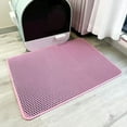 thumbnail image 1 of LSLJS Tapis de Contrôle de Litière Antidérapant à Double Couche en EVA Mat Pet, Pelle à Litière pour Chat, 1 of 7