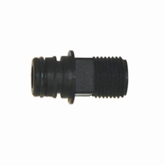 FLOJET 20381000 Water Fitting 0.5 In. Thread - Black - 1/2 in.