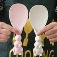 thumbnail image 2 of Lefu Kitchen Non-Stick Rice Paddle Spoon Standing Rabbit Shape Shovel Dining Scoop, 2 of 8