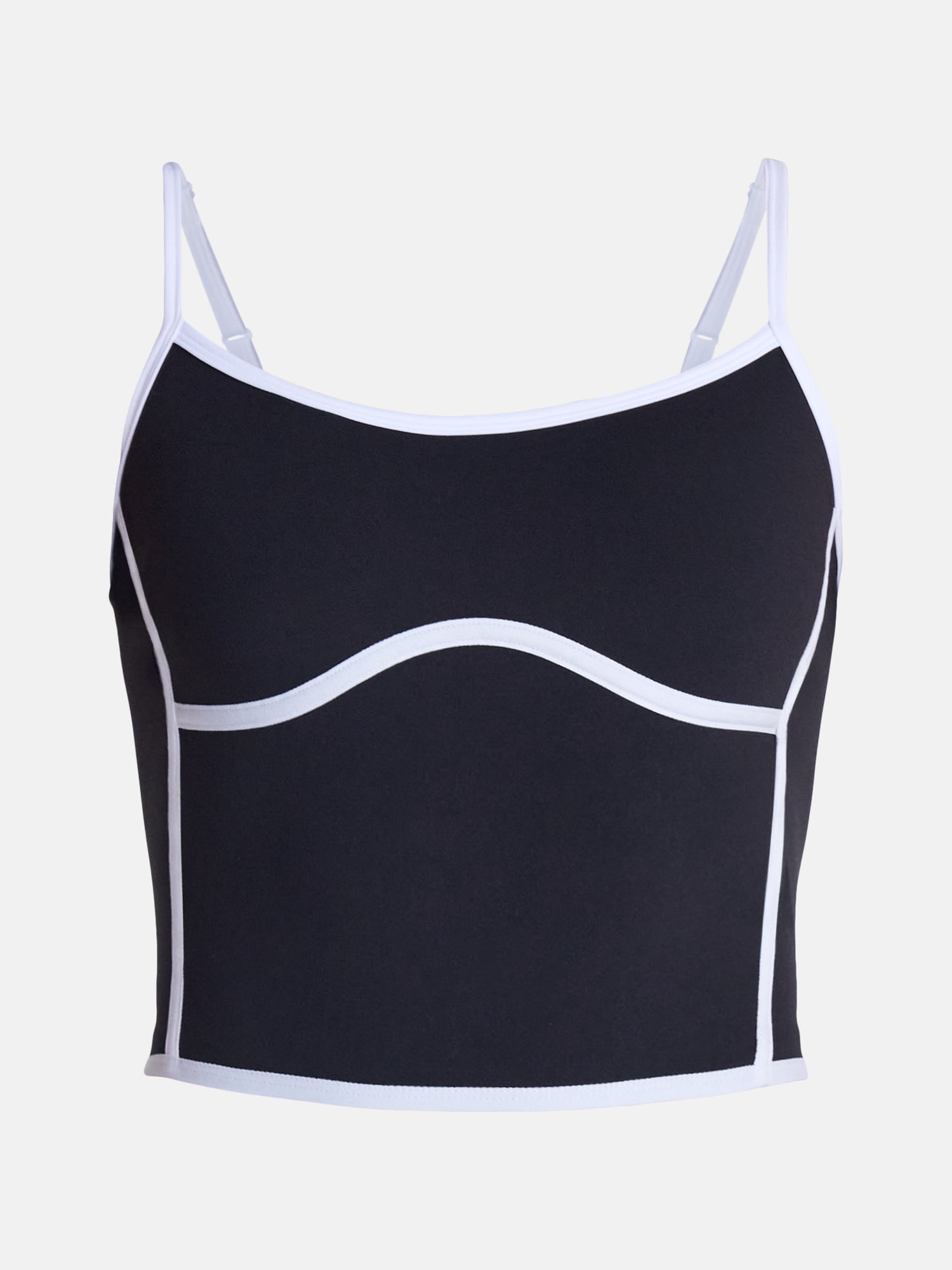 Avi Women's SoftSculpt Tipped Tank Bra, Sizes XS-XXL