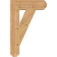 thumbnail image 3 of Ekena Millwork 5 1/2"W x 22"D x 34"H Traditional Craftsman Smooth Bracket, Western Red Cedar, 3 of 13