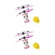 thumbnail image 4 of Bearachild Juguete de unicornio, cuadricópteros pequeños multicolores exquisitos, suministros para niños, estructura firme a prueba de golpes, rosa+gota de agua 2Conjunto, 4 of 6