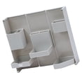 thumbnail image 2 of Kearding Estuche para lápices, caja de almacenamiento de cosméticos plegable, contenedor de papelería de escritorio de plástico, portalápices de Almacenamiento y organización del hogar Gris Kearding HA004316-03, 2 of 6