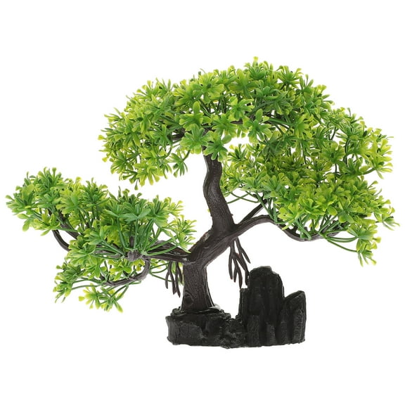 unbranded  Aquatic Turtle Tank Accessories Aquarium Plants Plastic Tanks Artificial Toy