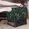 thumbnail image 5 of TSOVTHRID Botanical Leaves Print Toaster Dust Cover 4 Slice, Microwave Toaster Oven Grill Protector Stain Resistant Dustproof Kitchen Small Appliance Covers with Top Handle for Kitchen, 5 of 8