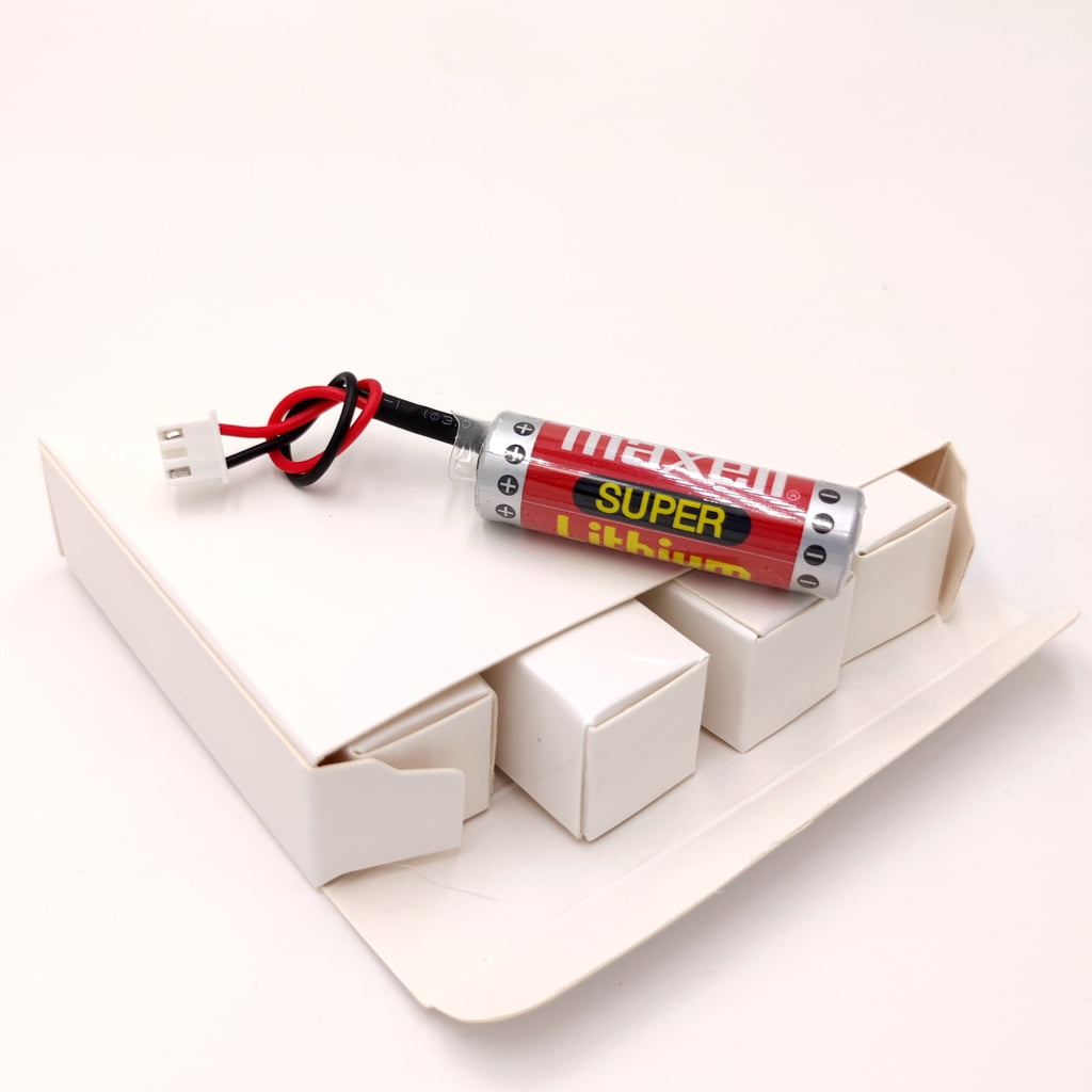 12 PACK ER6C 3.6V Battery AA Battery  for Mitsubishi FX F2-40BL with Plug