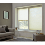 No Tools Easy Install Cordless Cellular Shades Horizontal Window Blinds, Light Filtering Pleated Shades (4 packs)- Ivory